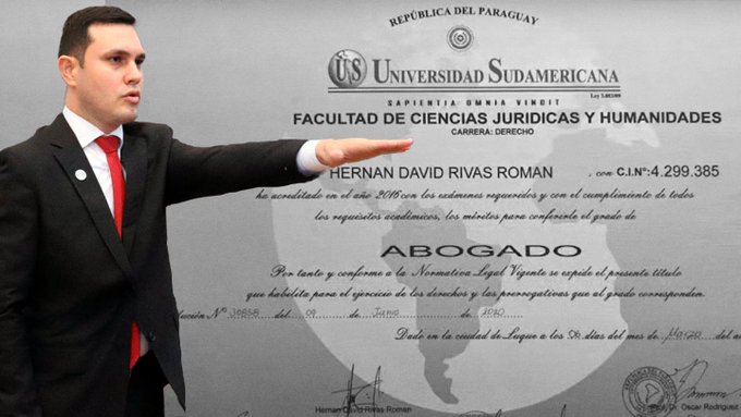 Difunden lista de abogados que se recibieron en 3 años en la Universidad Sudamericana