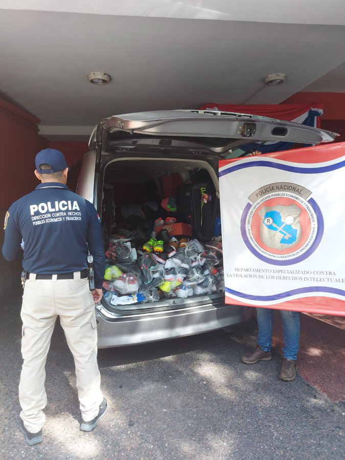Incautan mercaderías por valor de G. 100 millones en Capiatá