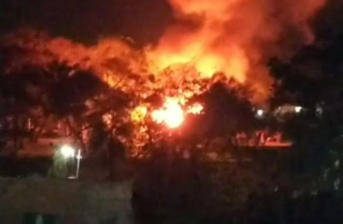 Un niño falleció calcinado tras incendio en Coronel Oviedo