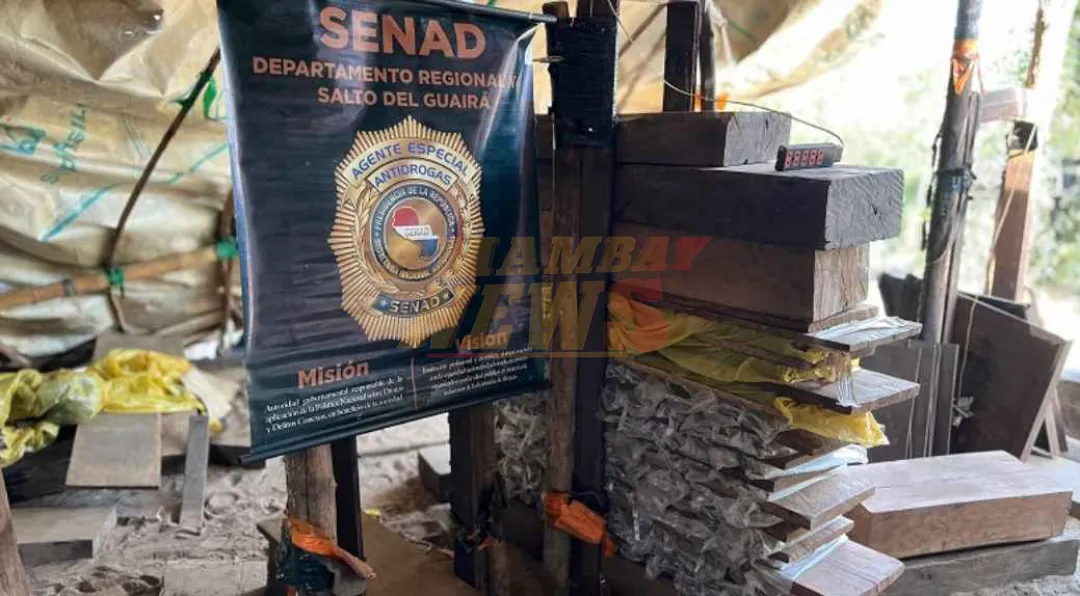 SENAD desmantela megaestructura narco en Canindeyú