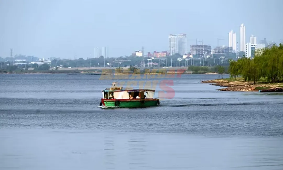 Río Paraguay en Asunción se acerca a su nivel normal
