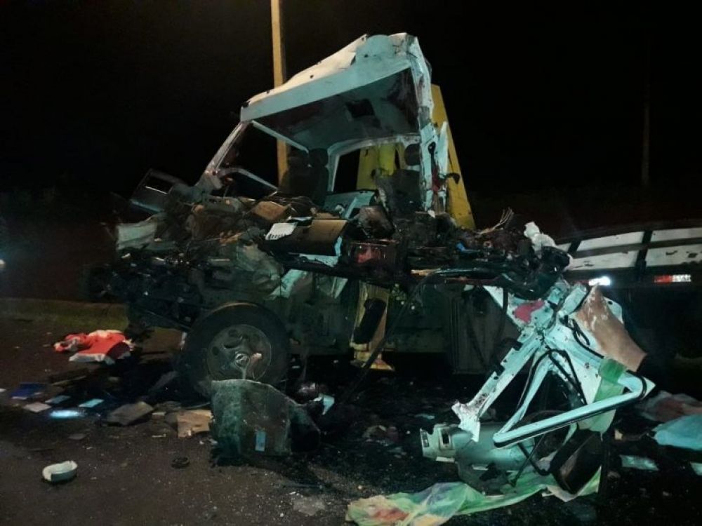Camionero muere en brutal accidente rutero