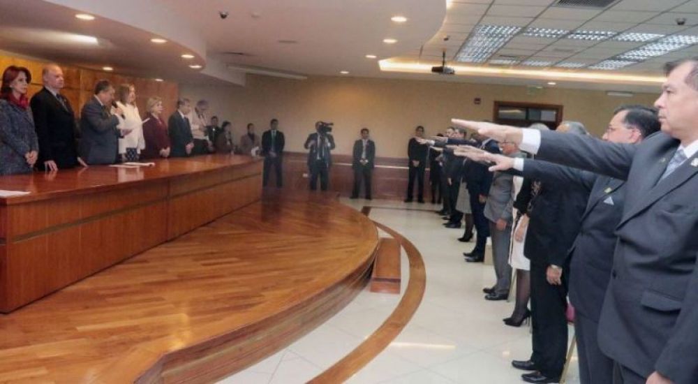 Dos jueces de Amambay juraron ante la Corte Suprema de Justicia