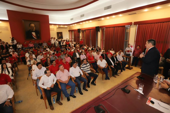 Encuentro con Horacio Cartes en Areguá, y casi nula participación de miembros de Fuerza Republicana