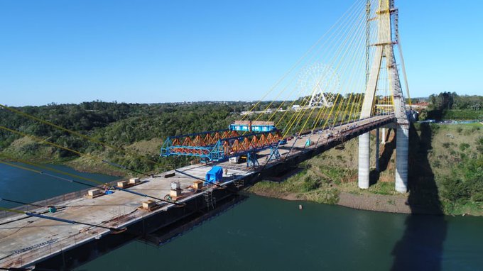 Calzada del Puente Integración está lista para el tránsito