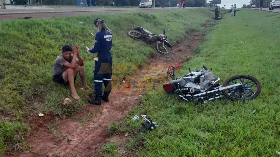 Una fallecida y dos heridos en triple colisión de motos