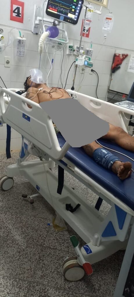 Concepción: Hallan en la calle a un hombre herido con arma blanca
