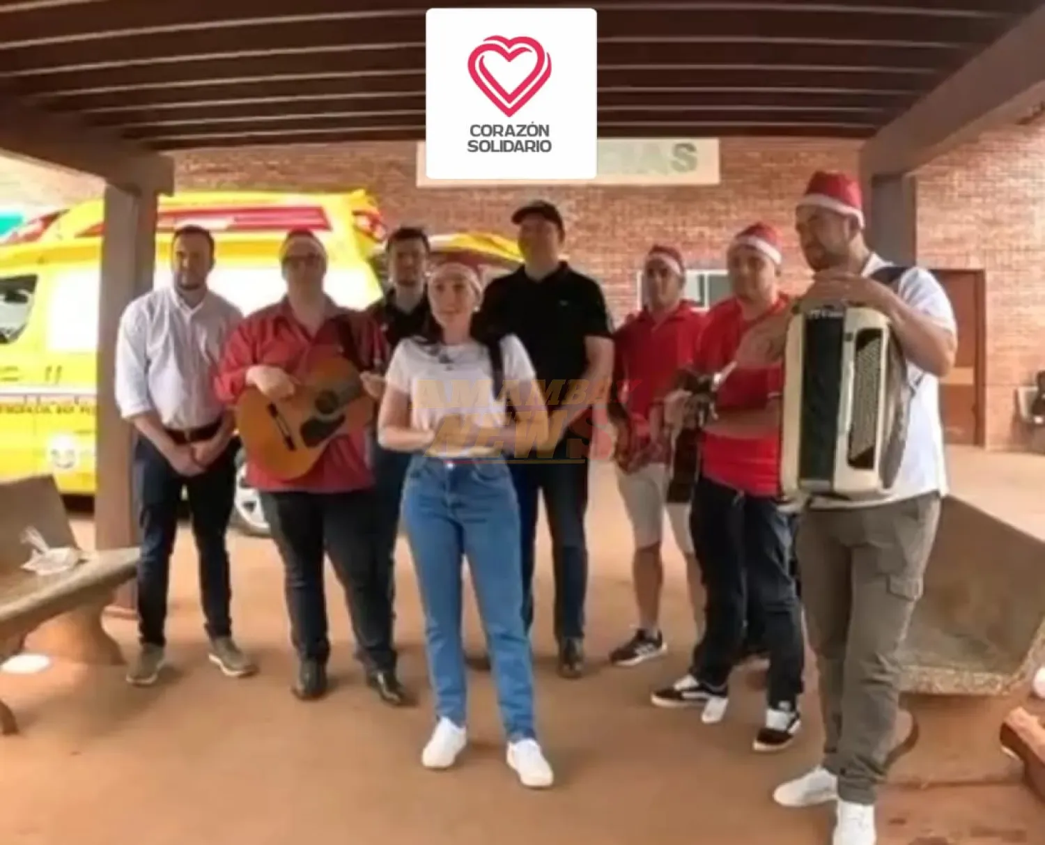 VIDEO: Los Divinos llevaron serenata y esperanza al Hospital Regional y al IPS de PJC