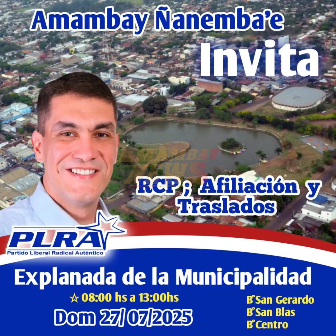 VIDEO: Inscripción y Afiliación al PLRA este domingo en Pedro Juan Caballero
