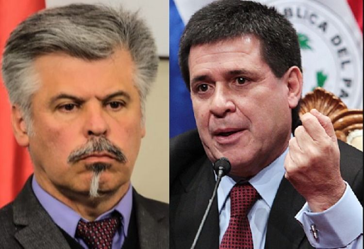 Giuzzio denuncia a Horacio Cartes por los delitos de lavado de dinero y enriquecimiento ilìcito
