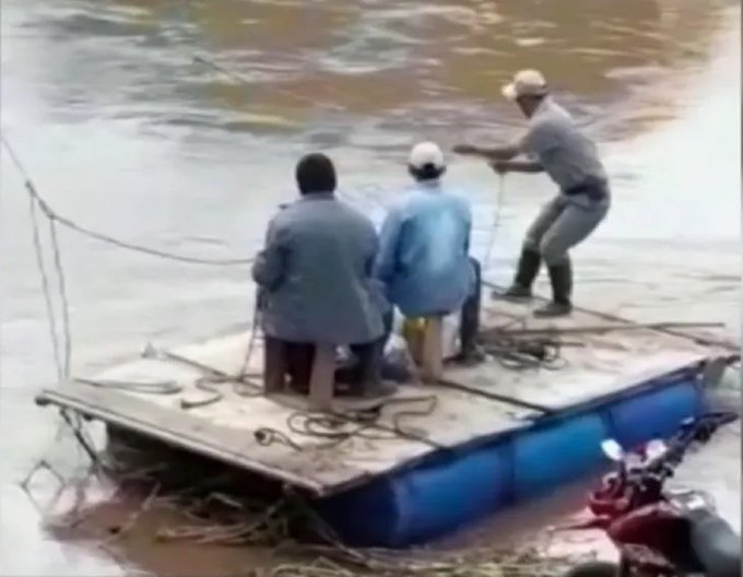 Desborde del Aquidabán se lleva puente y aísla a Yby Yaú