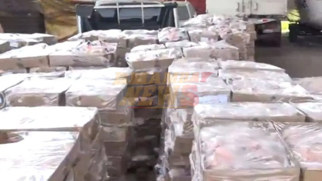 Incautados unos 15.000 kilos de pollo de contrabando que ingresaron desde el Brasil