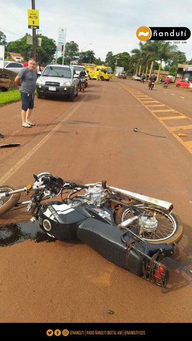 Reportan grave accidente en Tomás R. Pereira