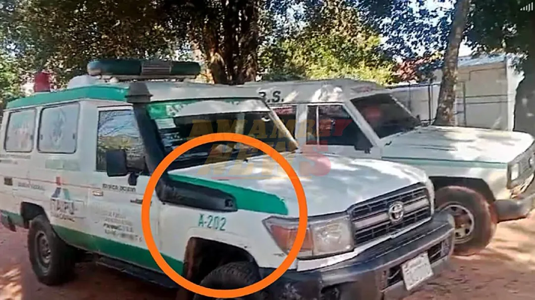 En Capiibary, denuncian despojo de ambulancia con fines proselitistas