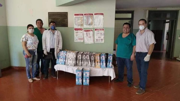 Gobernación entregó equipos de bioseguridad a profesionales de blanco