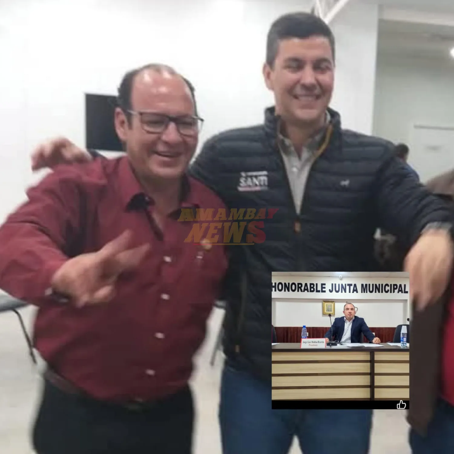 Pre-candidatos a intendente de PJC amenazan al concejal Medina y genera reacción de dirigente colorado