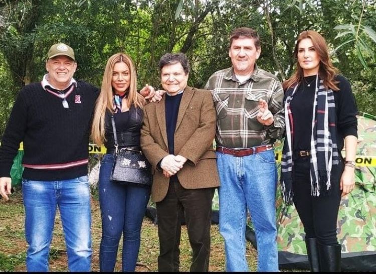 El «Pinocho González y Malou» se reunieron con Euclides Acevedo