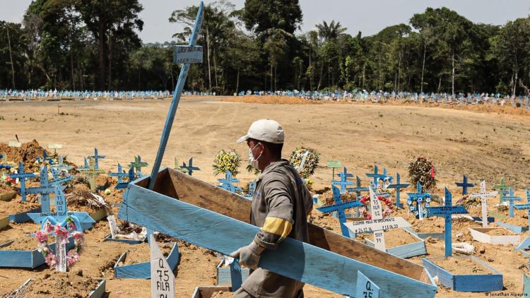 Covid: Brasil registra 53 muertes en 24 horas