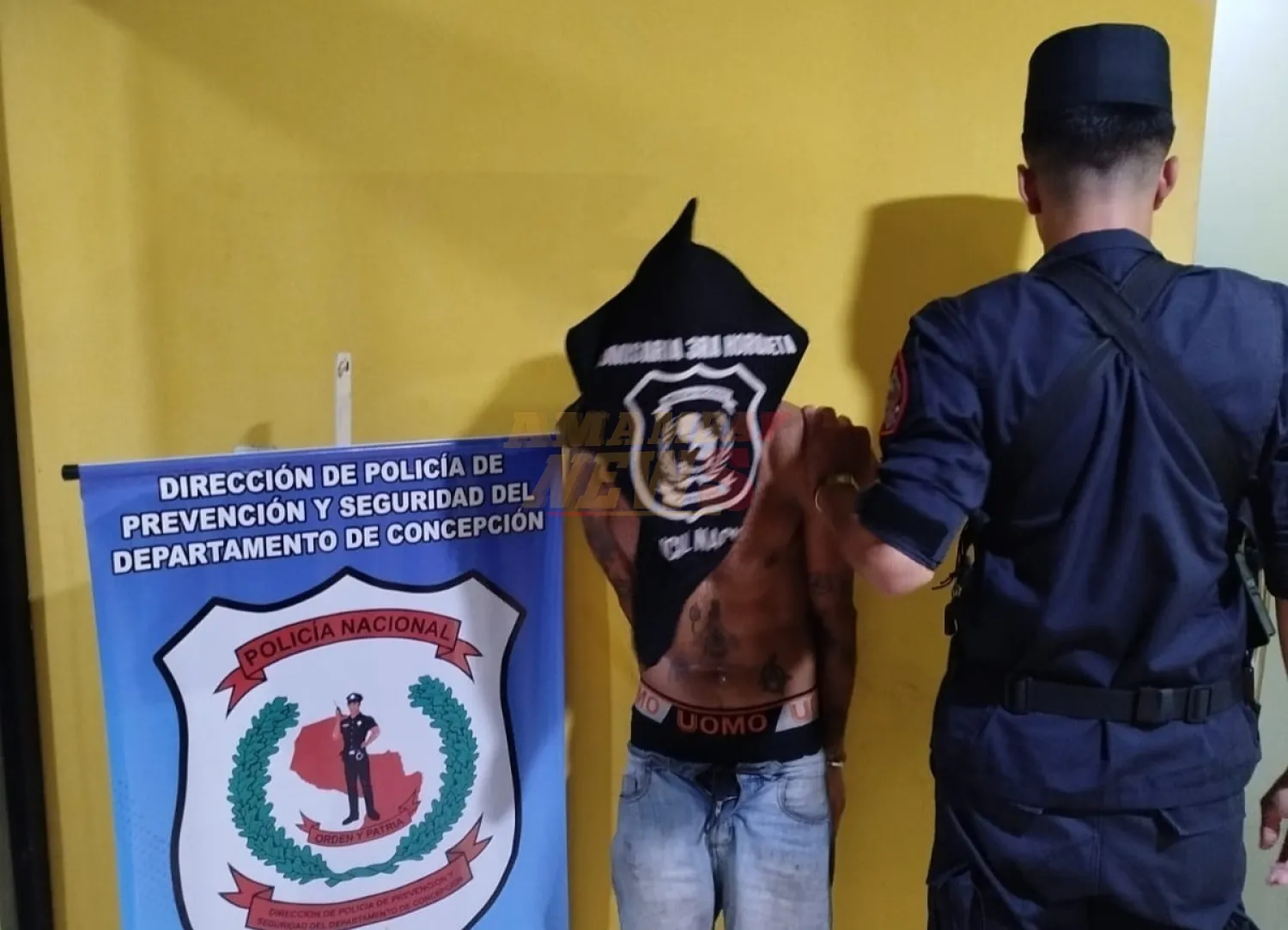 Horqueta: detienen a un venezolano tras agredir brutalmente a un chileno