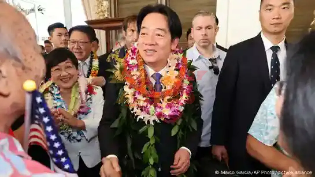 El presidente taiwanés llegó a las Islas Marshall en medio de la gira que enfurece a China