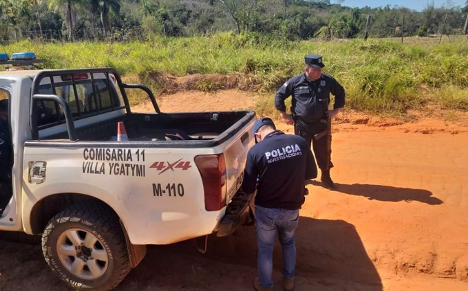 Hallaron el cuerpo de un hombre al costado de un camino en Villa Ygatimí
