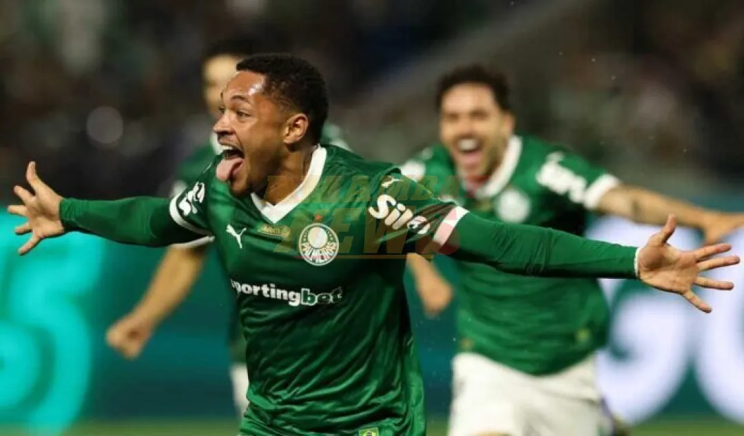 Un Vitor Roque en racha le da el liderato del Brasileirao al Palmeiras