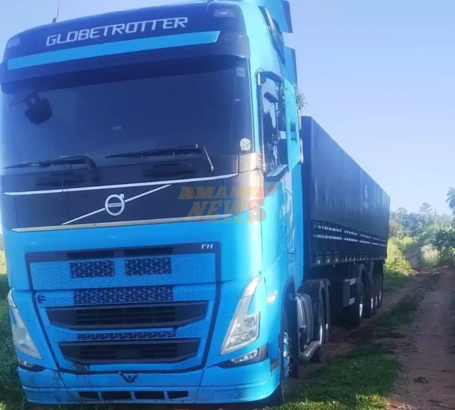 Amambay: Camión robado en Sao Paulo desaparece en la Colonia Fortuna Guazu