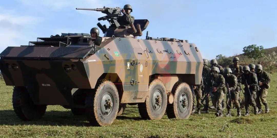 Brasil dona 20 blindados al Ejército Paraguayo