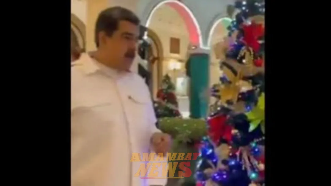 Maduro decretó el adelanto de la Navidad en Venezuela para el 1° de octubre