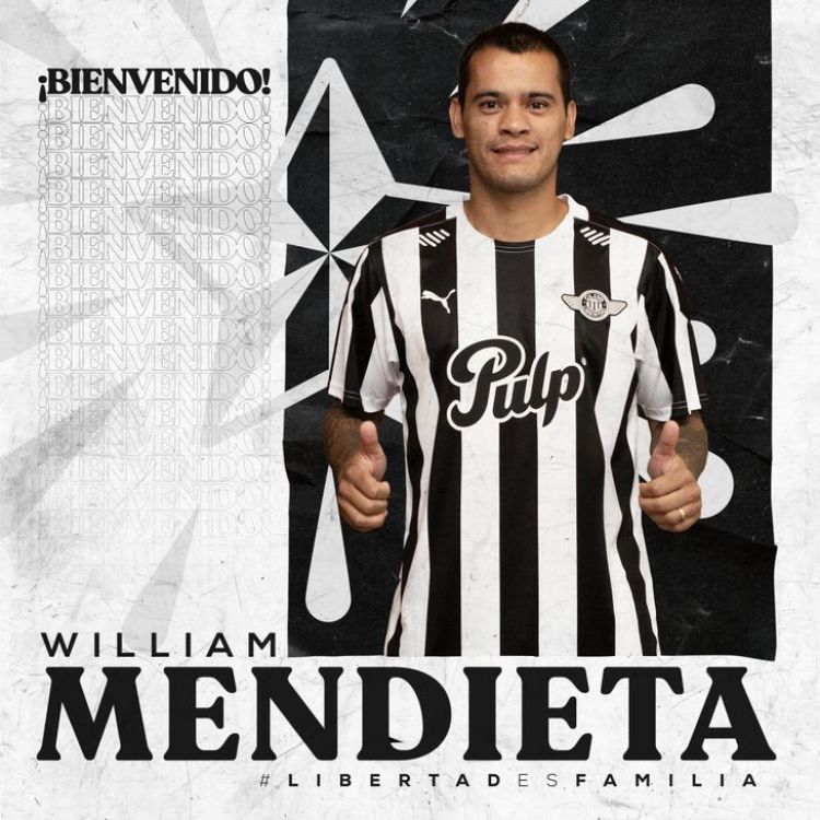 Libertad anuncia la vuelta de William Mendieta