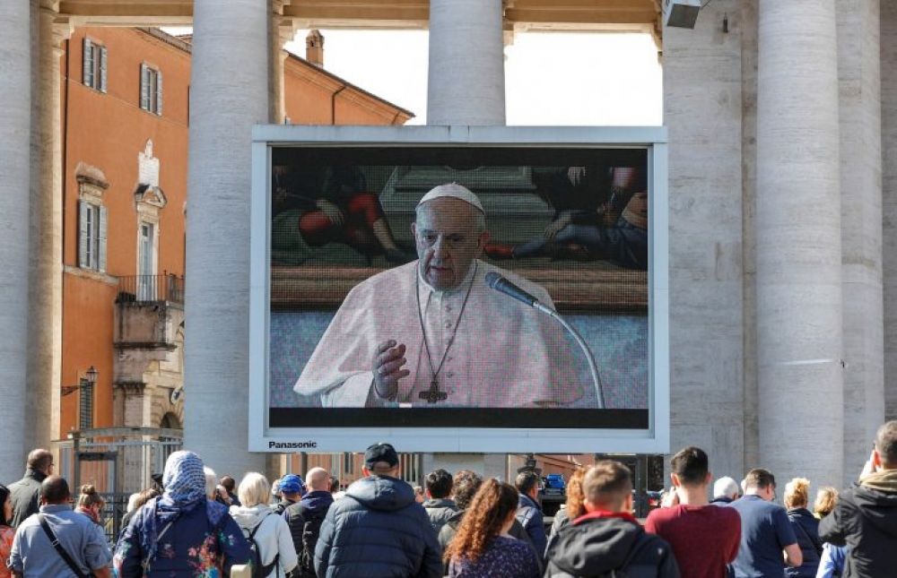 Francisco, un Papa online ante la pandemia del Covid-19