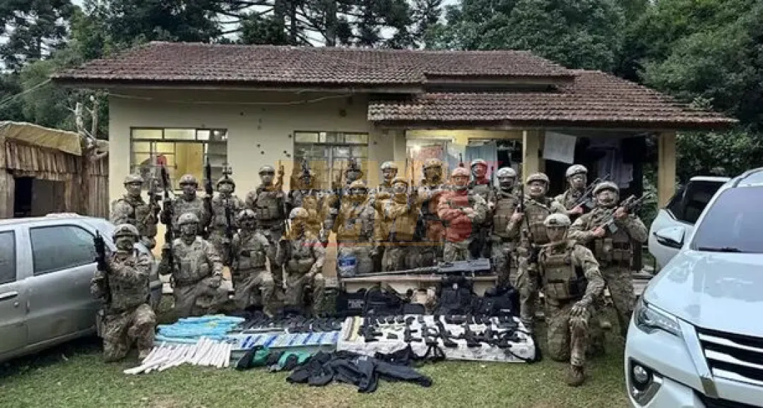 Banda armada cae en Brasil: frustran robo a banco en frontera con Paraguay