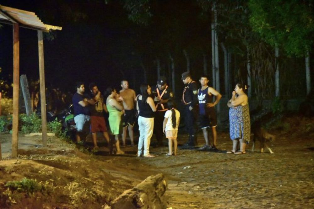 Balean a padre e hijo en San Lorenzo