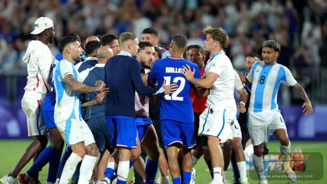 Francia elimina a Argentina en fútbol masculino