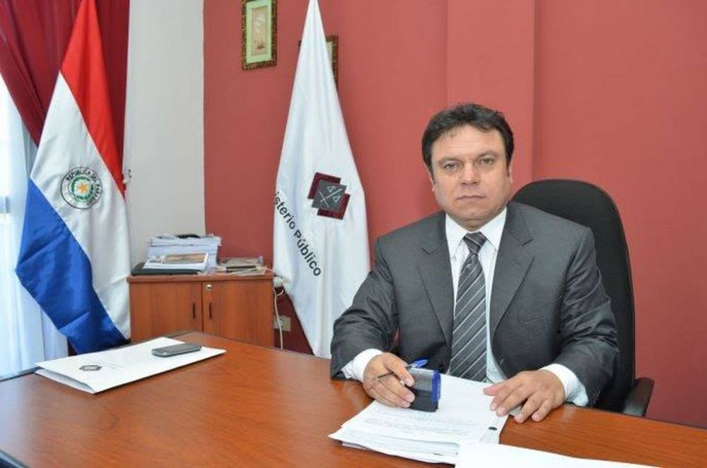 Tarjeta roja para fiscal general adjunto del Amambay