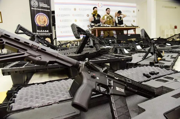 Paraguay ocupa tercer lugar en ranking mundial de crimen organizado
