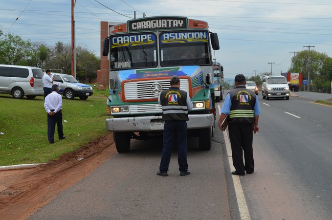 DINATRAN y sus controles de 24 horas por Semana Santa