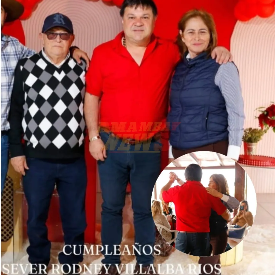 Severo y Pa - Tina festejaron cumple de Rodney Villalba en Capitán Bado