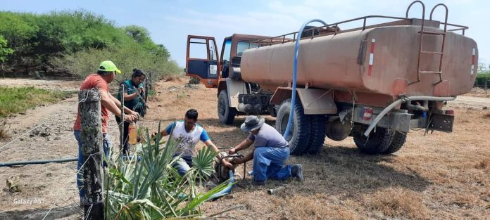 Más de 3 millones de litros de agua se distribuyeron a familias del Chaco afectadas por sequía