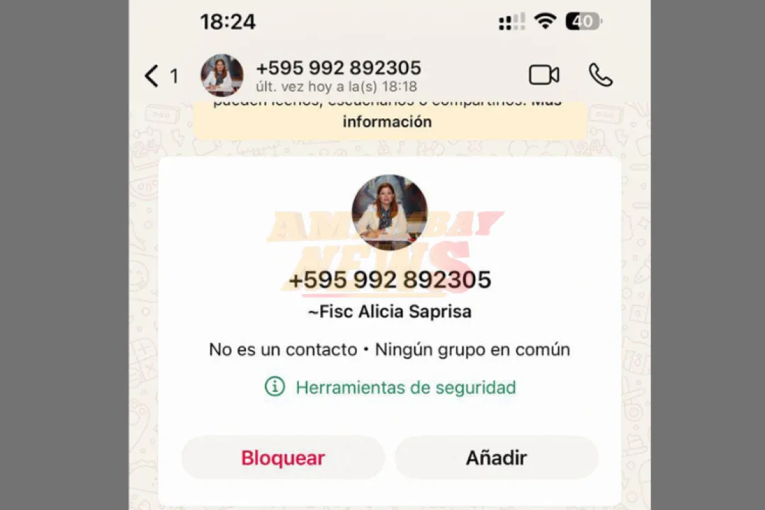 Fiscal adjunta denuncia usurpación de su identidad para fines extorsivos