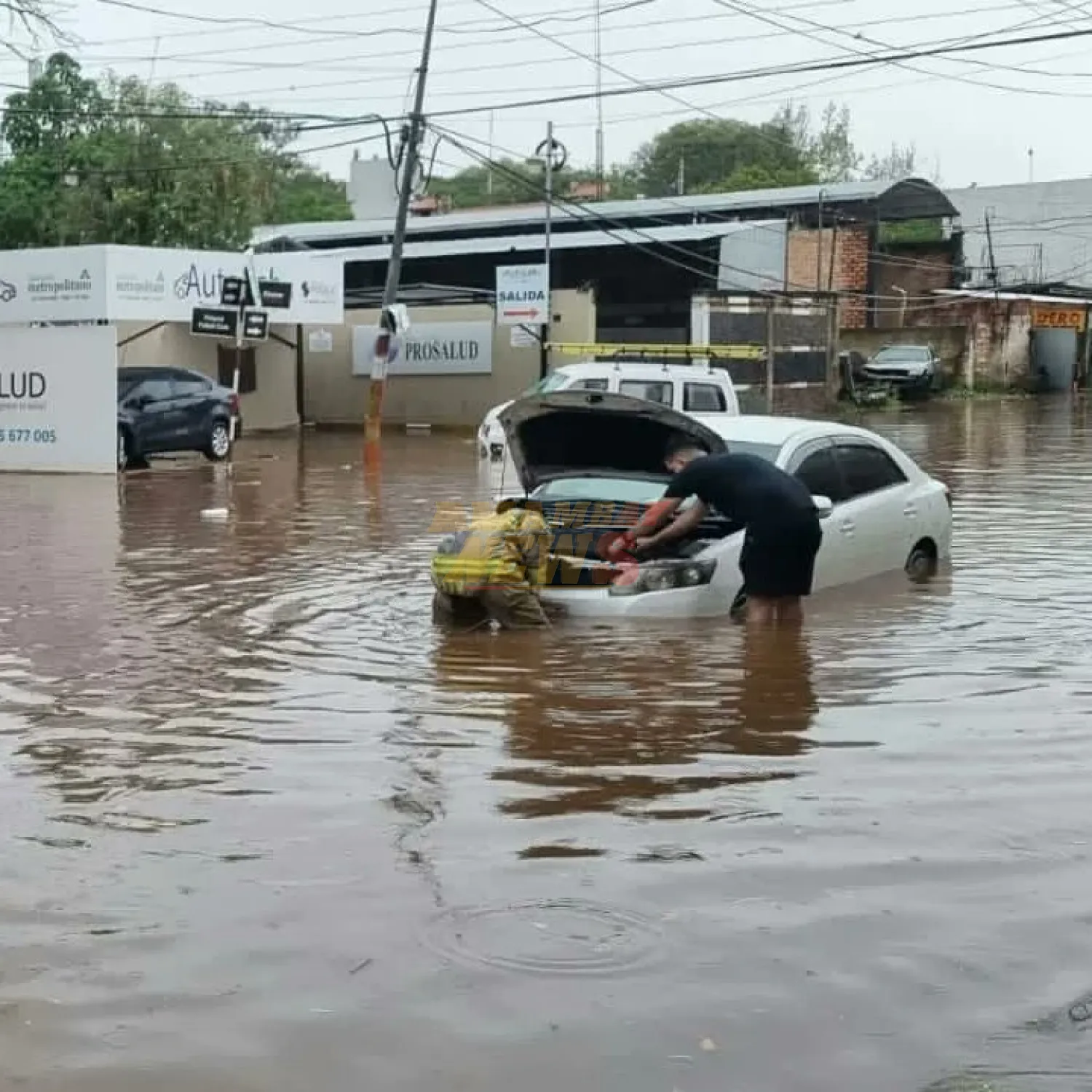 Asunción: recuerdan los puntos críticos que hay que evitar en días de lluvias