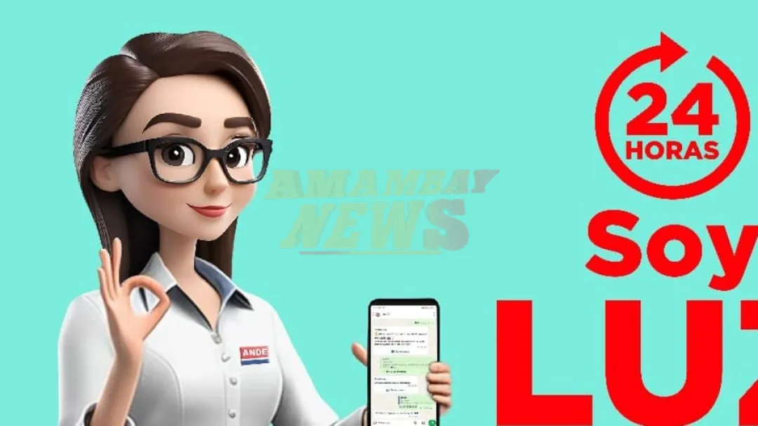 ANDE presenta a Luz, una asistente virtual para hacer reclamos vía WhatsApp