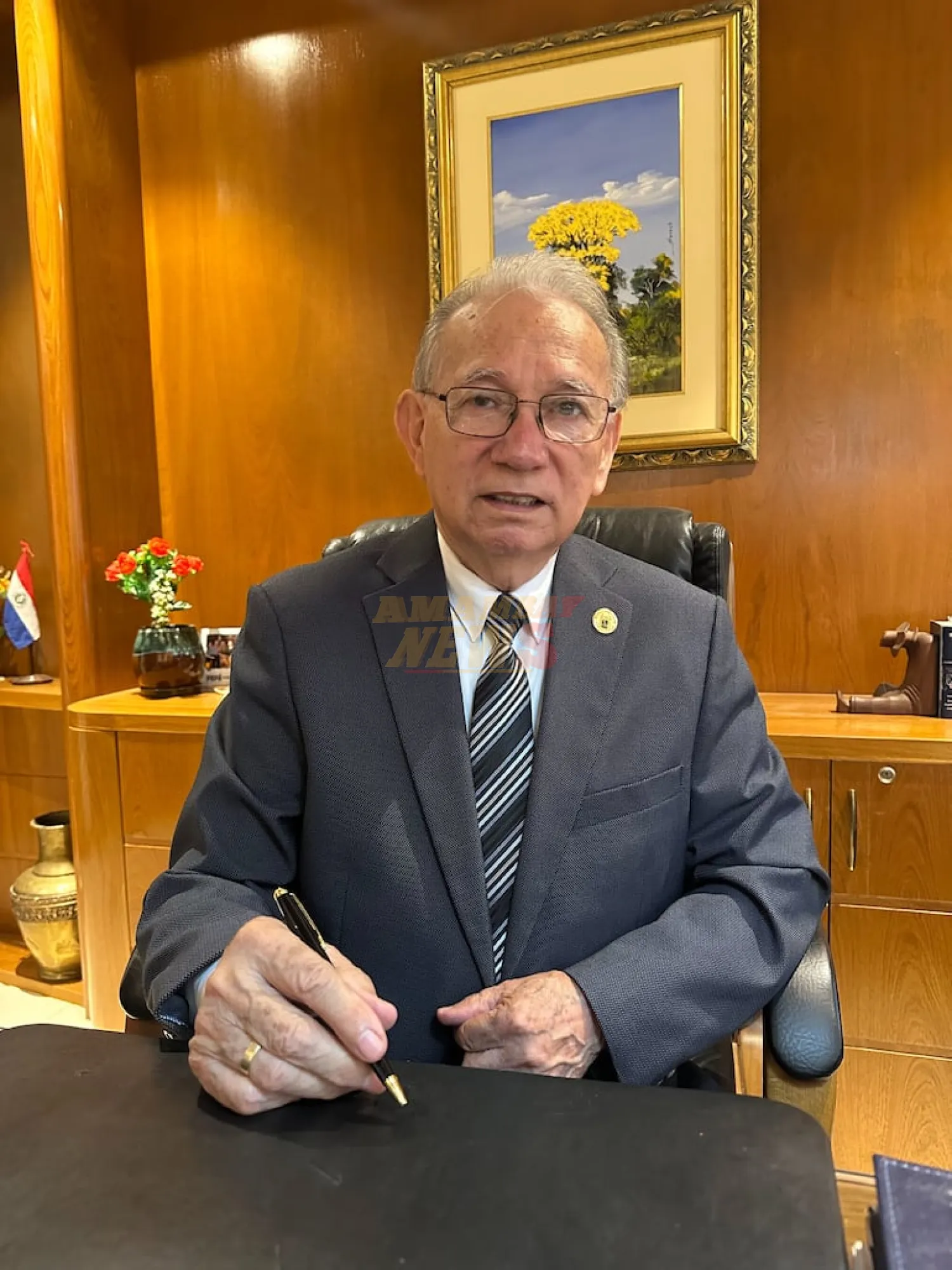 Rector de la Universidad Privada María Serrana, electo como miembro titular del Consejo de Rectores del Paraguay