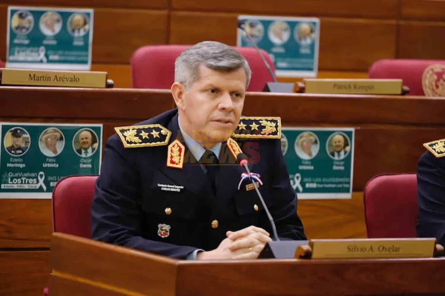 Comandante de la Policía defiende al comisario Andino: “No creo que haya sido tan estúpido para entregar sus documentos a narcos”