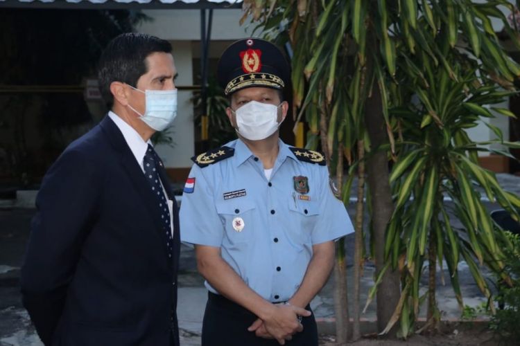 Cambio en la Dirección de Policía de Amambay