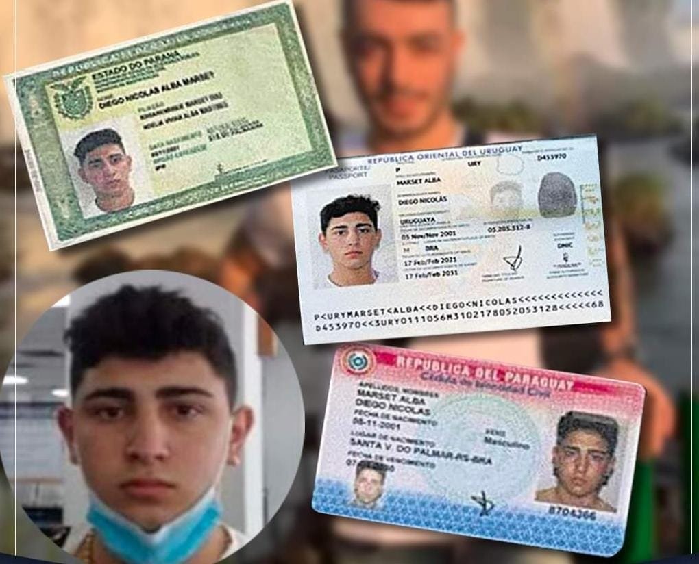 Detuvieron a Diego Nicolás Marset Alba, hermano del narcotraficante Sebastián Marset