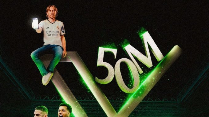 Real Madrid, primer club en sumar 50 millones de seguidores en X