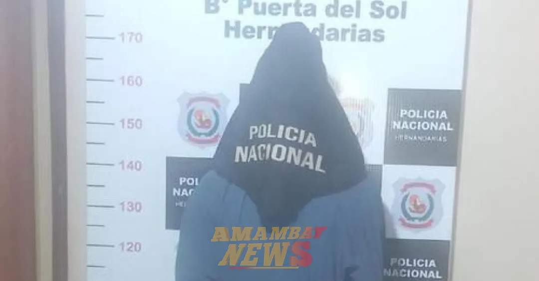 Hernandarias: Detienen a hombre que incendió su casa con sus hijos adentro