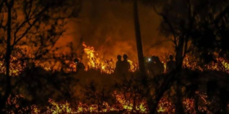 Reportan 129 focos de calor en diferentes departamentos