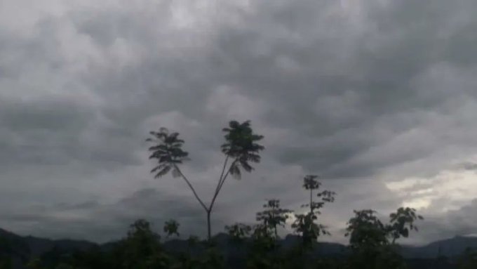 Tiempo inestable para este viernes: chaparrones, lluvias y tormentas
